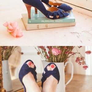 Sezane Navy shoes